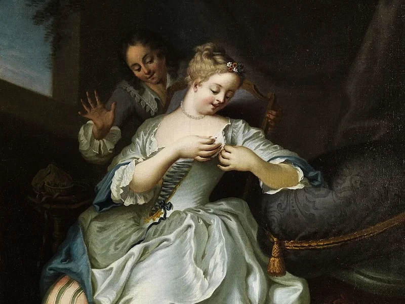 1712-Gaspard Grésely - Scena Galante